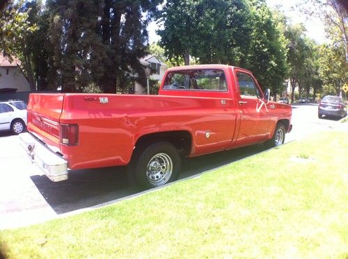 Chevrolet: 1978 Chevy C-10 Custom Deluxe Orange Pick Up Truck, US $4,200.00, image 2