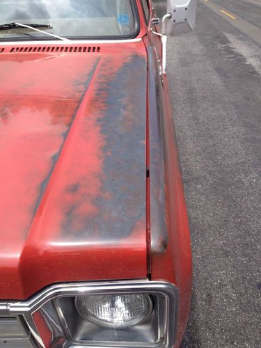 Chevrolet: 1978 Chevy C-10 Custom Deluxe Orange Pick Up Truck, US $4,200.00, image 11