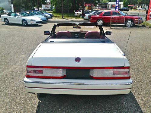 1990 Cadillac Allante Coupe Convertible, Pearl White, w/ both Hard and Soft tops, US $6,995.00, image 6