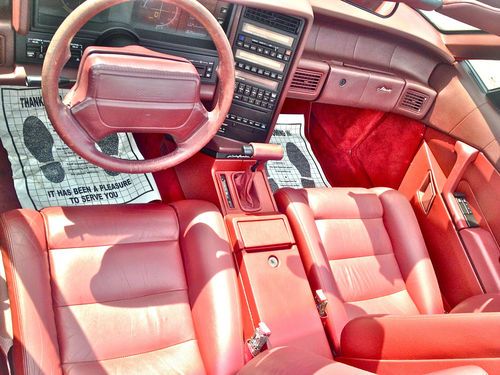 1990 Cadillac Allante Coupe Convertible, Pearl White, w/ both Hard and Soft tops, US $6,995.00, image 8