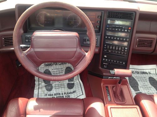 1990 Cadillac Allante Coupe Convertible, Pearl White, w/ both Hard and Soft tops, US $6,995.00, image 9