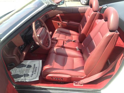 1990 Cadillac Allante Coupe Convertible, Pearl White, w/ both Hard and Soft tops, US $6,995.00, image 10