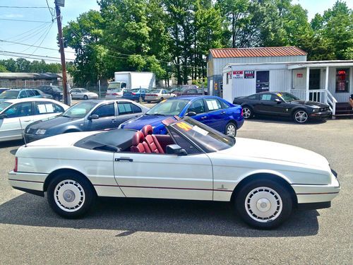 1990 Cadillac Allante Coupe Convertible, Pearl White, w/ both Hard and Soft tops, US $6,995.00, image 11