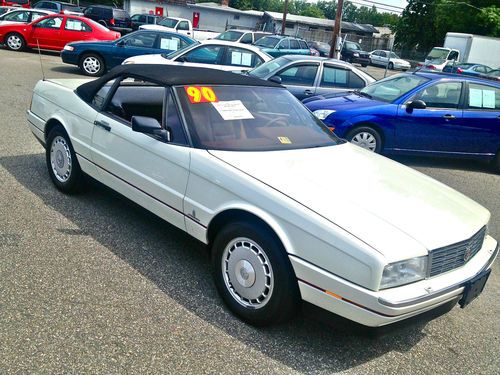 1990 Cadillac Allante Coupe Convertible, Pearl White, w/ both Hard and Soft tops, US $6,995.00, image 14