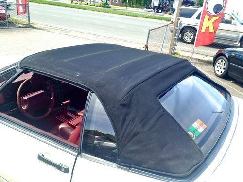 1990 Cadillac Allante Coupe Convertible, Pearl White, w/ both Hard and Soft tops, US $6,995.00, image 15