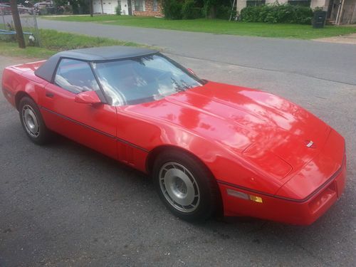 1987 chevrolet corvette base convertible 2-door 5.7l