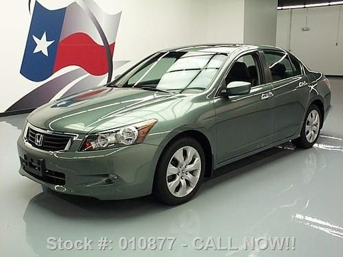 2010 honda accord ex-l v6 sunroof heated leather 36k mi texas direct auto