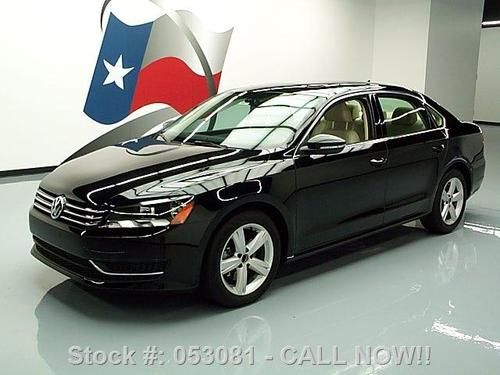 2012 volkswagen passat se auto sunroof htd seats 15k mi texas direct auto