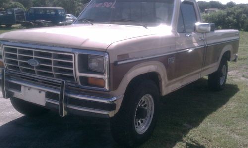 1985 ford f-250 xl standard cab pickup 2-door 6.9l