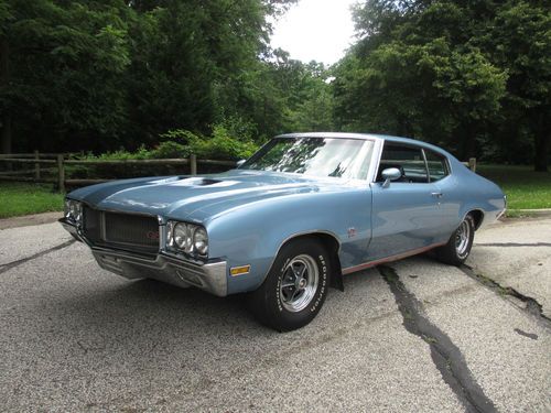 1970 buick gs 350/315 hp l78 ram air