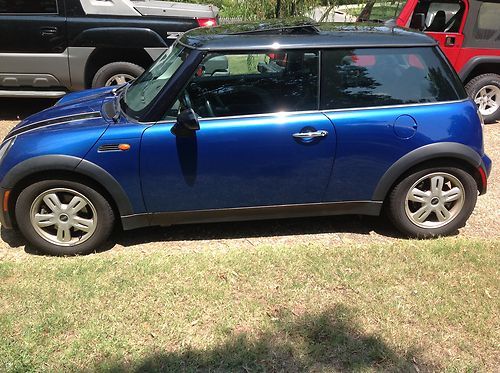 2006 blue mini cooper