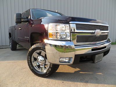 08 k2500hd lt 6.6 duramax 1-owner 6spd allison z71 4x4 swb rockstars exhaust tx!