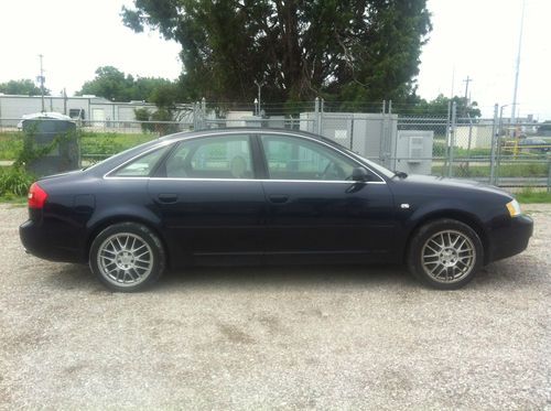 2002 audi a6 ,,salvage title ,,light damage