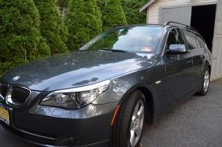 Bmw 535xi sportswagon - charcoal gray metallic, black leather, 6spd manual