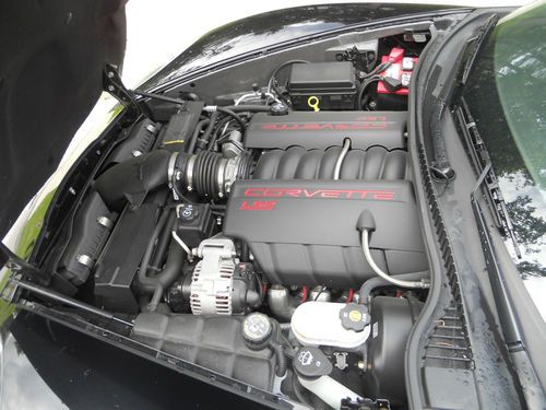 2005 Corvette, black exterior beige leather interior, excellent condition, US $28,900.00, image 4