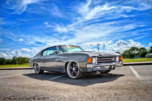 1972 chevelle ss | over $100k build | air ride | 600hp | show car | custom |