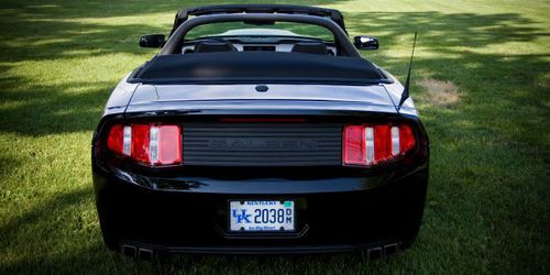 2011 Saleen S302 Triple Black convertible, One Owner, 6-Speed, 20