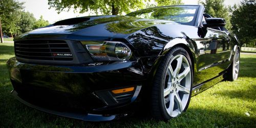 2011 Saleen S302 Triple Black convertible, One Owner, 6-Speed, 20
