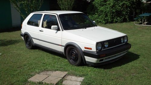 1991 volkswagen golf gti 8-valve hatchback 2-door 1.8l mk2 vw vr rabbit jetta