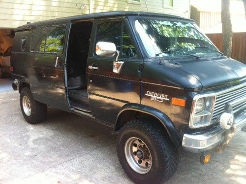 1979 chevy chevrolet 4x4 g20 van