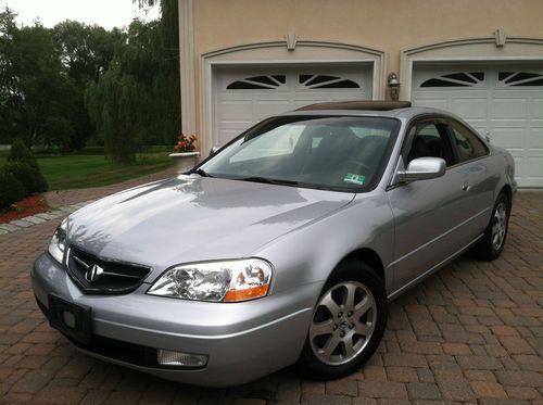 2002 acura cl sport coupe v6 automatic leather low miles! free shipping in usa!!