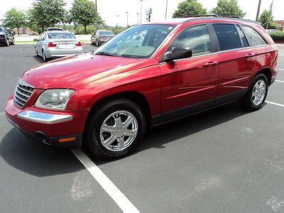 2005 pacifica 1 owner! local! all options! navigation, dvd, leather htd seats!