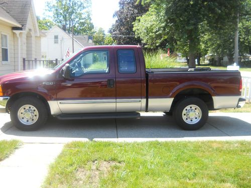 1999 ford f-250 super duty xlt extended cab pickup 4-door 7.3l