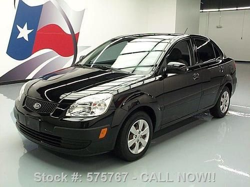 2009 kia rio lx sedan automatic cd audio only 37k miles texas direct auto