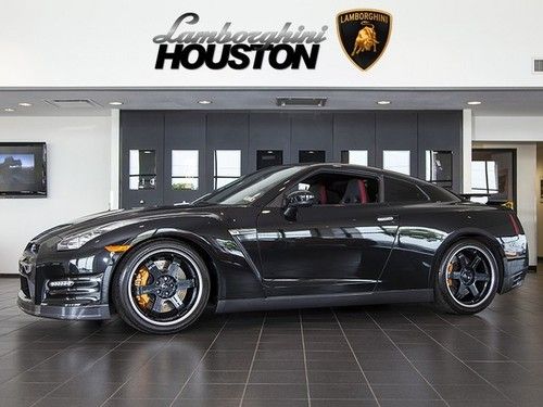 2013 nissan gt-r premium black edition carbon fiber wing 20 rays 2739 miles gtr