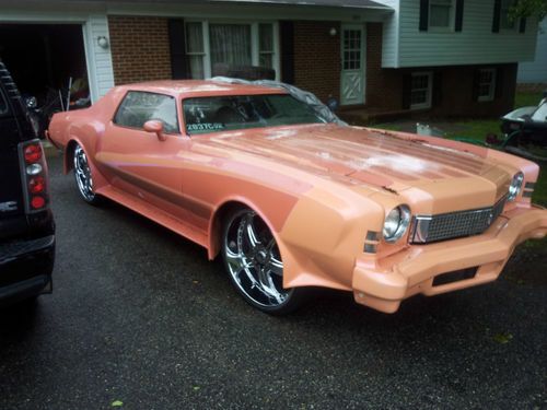 73 monte carlo custom body kit salmon pearl paint