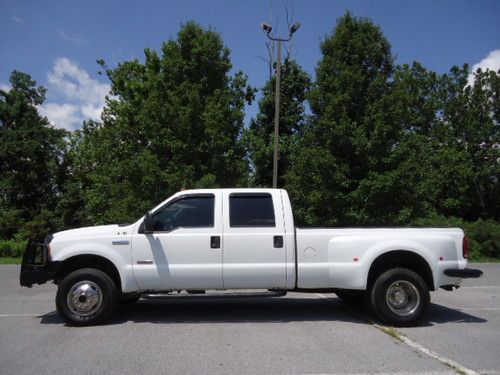 2005 ford f350 4 door powerstroke diesel 4x4 crewcab dually with gooseneck hitch