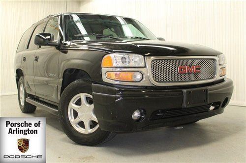 Yukon denali 6cd changer, all wheel drive, bose sound package, black low miles