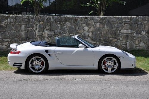 2008 porsche 911 turbo convertible 2-door 3.6l tiptronic