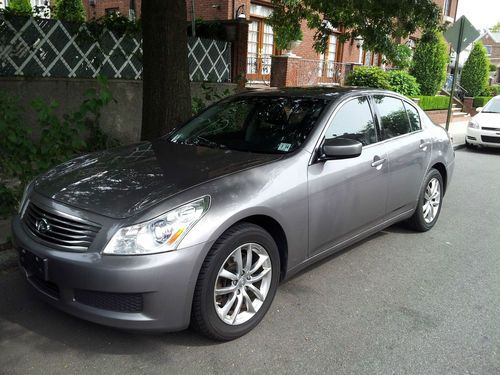 2009 infiniti g37x sedan 4-door 3.7l-clean car fax-like new-loaded- no reserve !