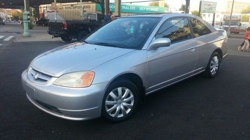 2003 honda civic ex automatic coupe silver no reserve absolute sale