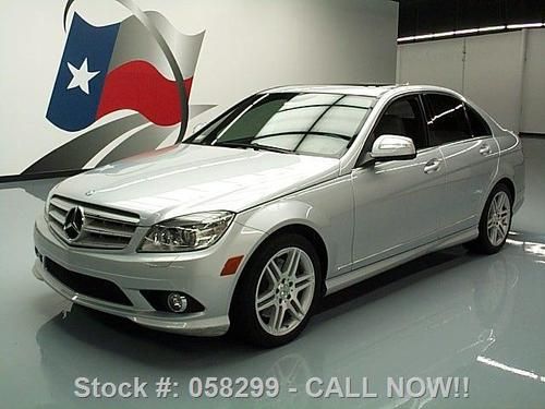 2008 mercedes-benz c350 sport sunroof htd seats 42k mi texas direct auto