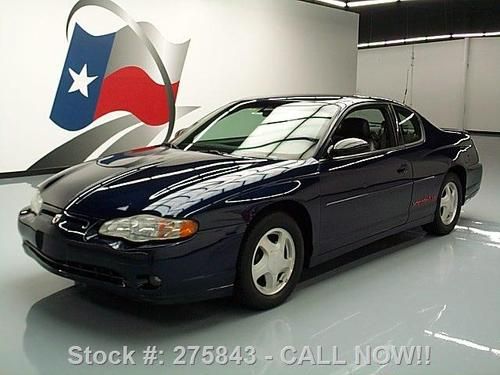 2002 chevy monte carlo ss htd seats cruise ctrl 73k mi texas direct auto