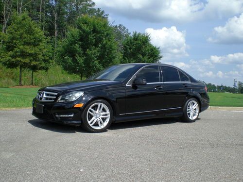 2012 mercedes-benz c300 4matic sport sedan 4-door 3.0l