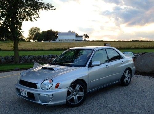 2003 subaru impreza wrx sedan 4-door 2.0l