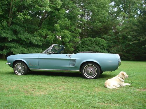 1967 ford mustang convertible