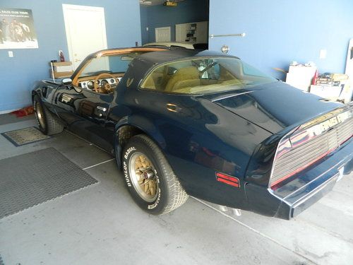 1979 trans am firebird 6.6 with ws6 t-tops loaded