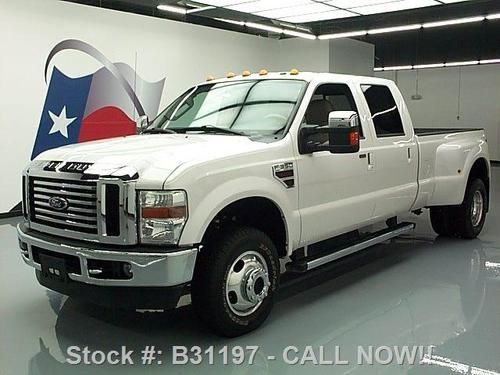 2010 ford f350 lariat crew fx4 4x4 diesel dually 62k mi texas direct auto