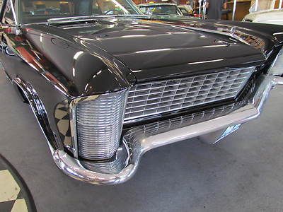 1965 Buick Riviera Black on Black Leather Beautiful!, image 11