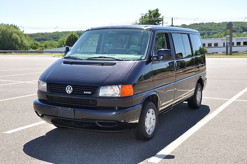 2000 volkswagen eurovan mv van camper 3-door 2.8l no reserve very clean mint