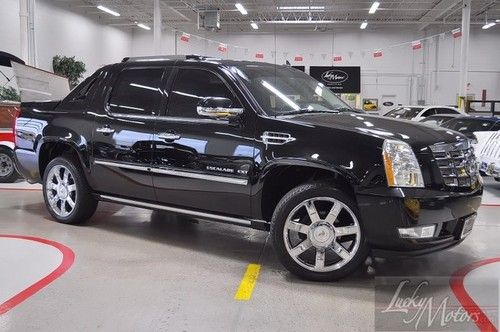 2010 cadillac escalade ext awd premium, ventilated, rear dvd, navi, backup cam