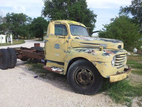 Ford F8. Solid body, Great original dash! Awesome truck! 1948-52, US $3,500.00, image 5