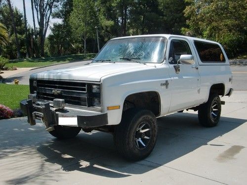 1987 k5 chevy blazer k-5 blazer chevrolet