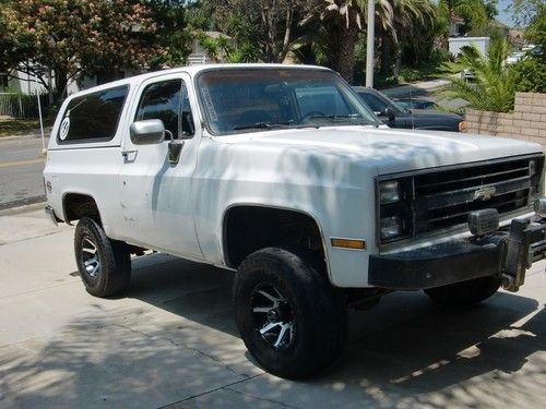 1987 K5 Chevy Blazer K-5 Blazer Chevrolet, image 2