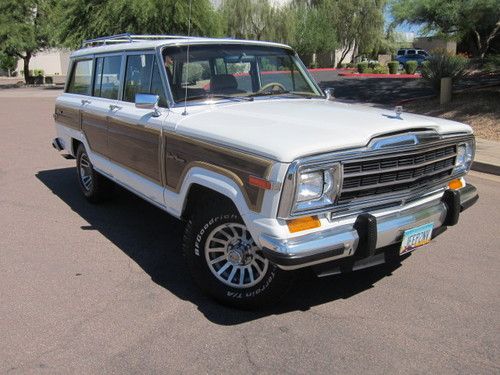 1988 jeep  grand wagoneer, 360ci v8 4bbl, 4x4, well serviced, all original jeep!