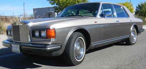 1986 rolls royce silver spirit base sedan 4-door 6.7l